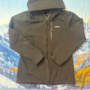 Women’s Black Patagonia Rainproof Jacket
